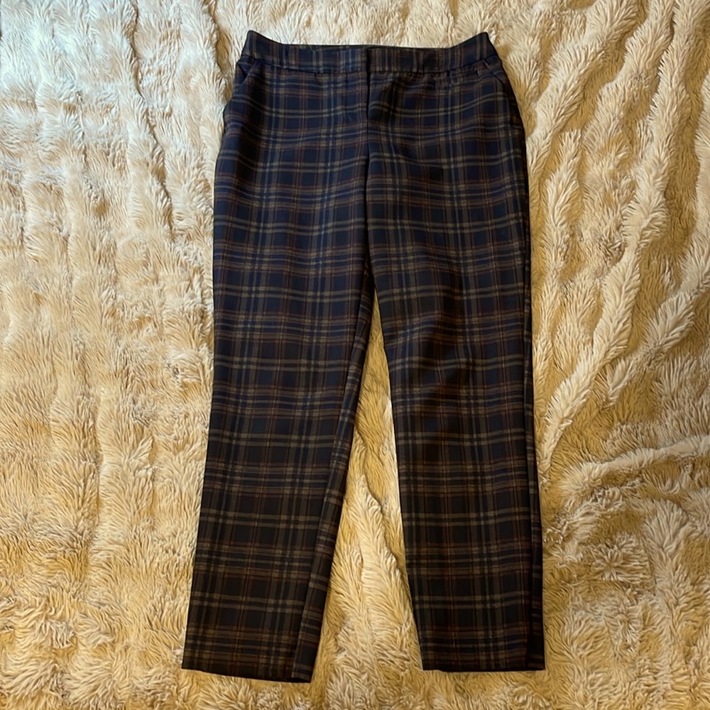 Laundry Plaid Pants/Slacks